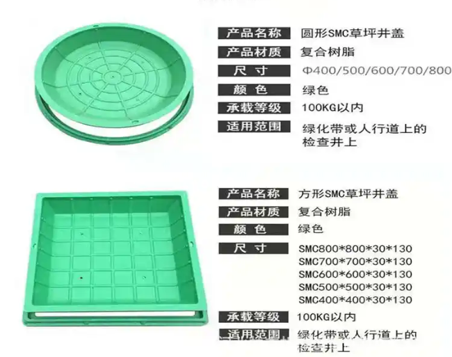 太仓树脂复合种植井盖展示